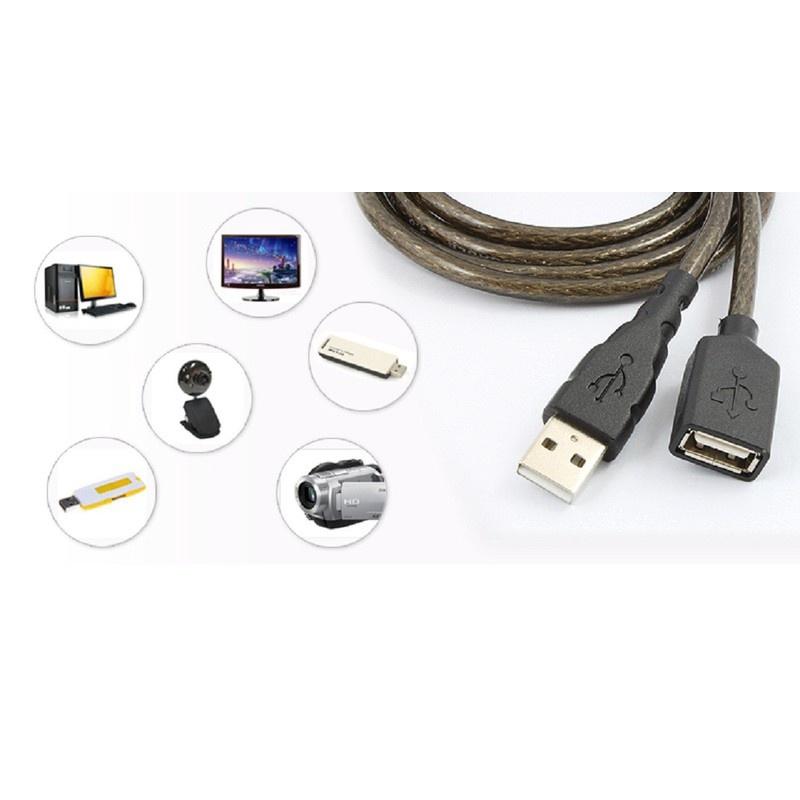 Cáp USB Nối Dài 2.0 (1.8m) Unitek (Y-C 416) - HÀNG CHÍNH HÃNG