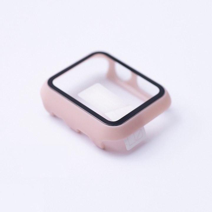 Ốp case và Kính cường lực cho Apple Watch Series 1,2,3,4,5,6 size 38/40/42/44mm