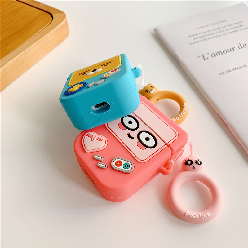 Bao Case Cho Airpods 1/ Airpods 2 Hình Máy Game Couple Cute