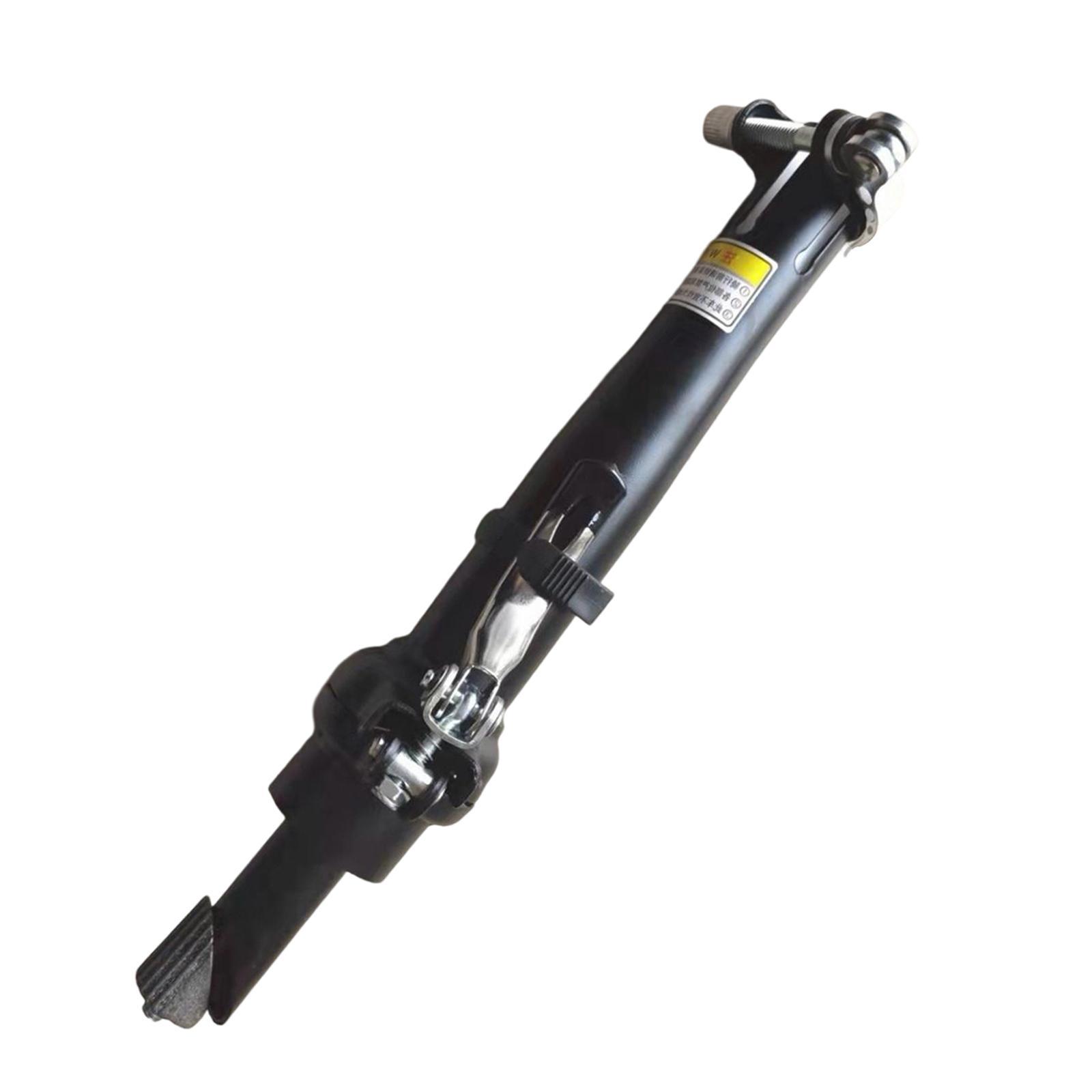 Aluminum Alloy 25.4mm Folding Stem, Portable Parts Accessories Riser Stem Lightweight for Repair Electric Bicycle Cycling MTB