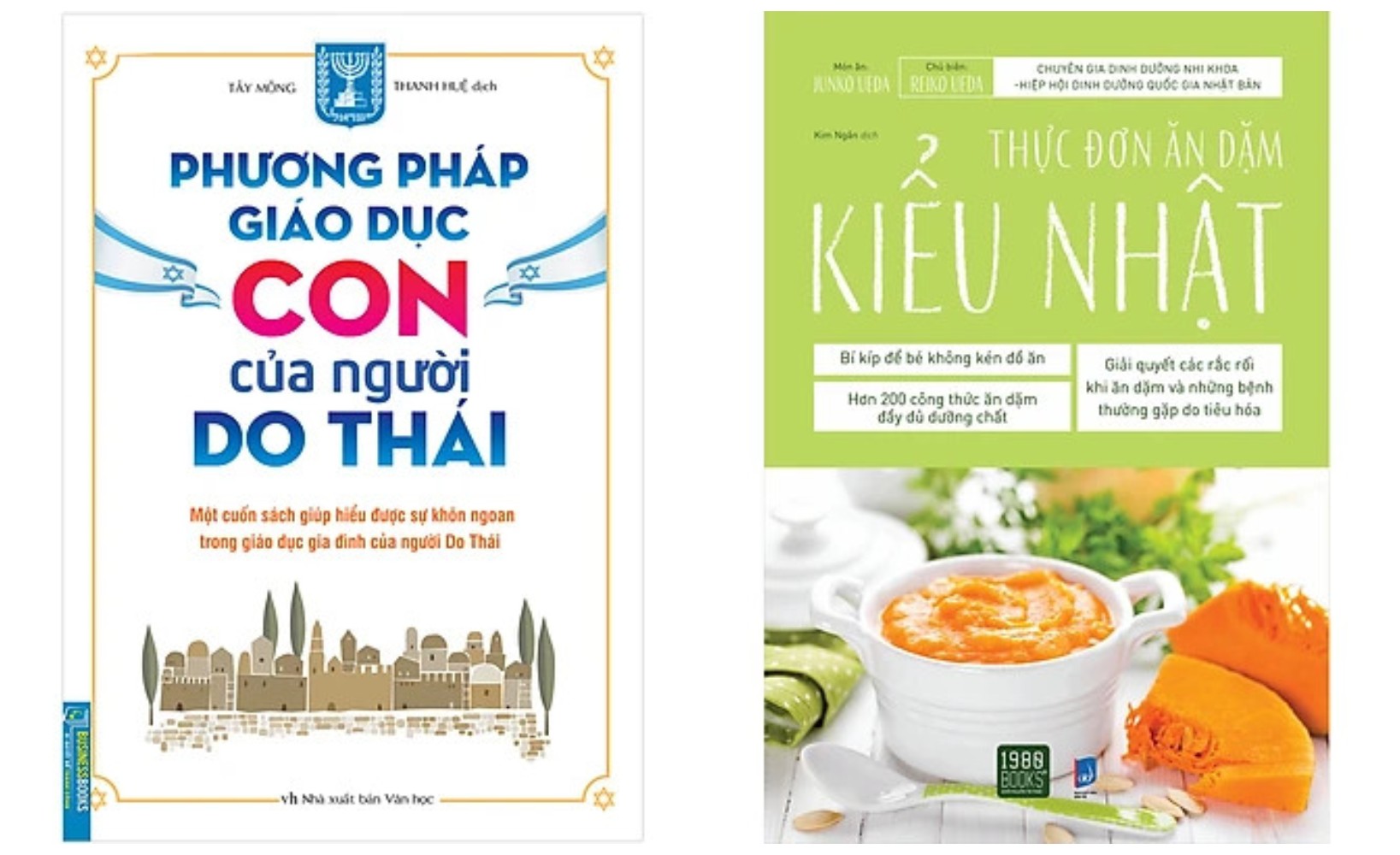 Combo 2Q Nuôi Con: Phương Pháp Giáo Dục Con Của Người Do Thái + Thực Đơn Ăn Dặm Kiểu Nhật