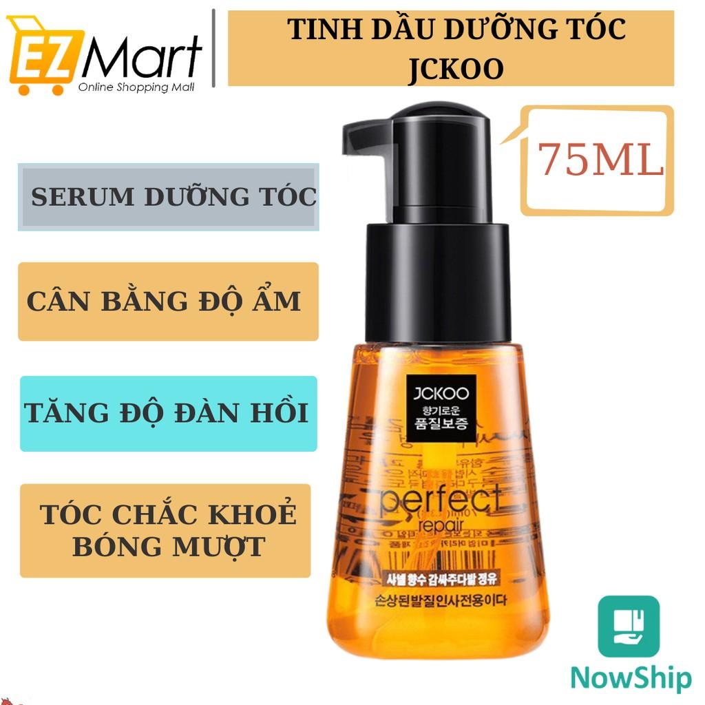 Tinh Dầu Dưỡng Tóc Uốn, Dưỡng Tóc Khô Xơ, Tóc Nhuộm JCKOO Giúp Giữ Nếp, Tạo Nếp Tóc Mềm Mượt, Phục Hồi Tóc Hư Tổn