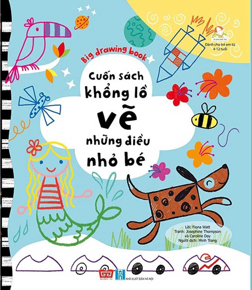 Big Drawing Book - Cuốn Sách Khổng Lồ Vẽ Những Điều Nhỏ Bé_DTI