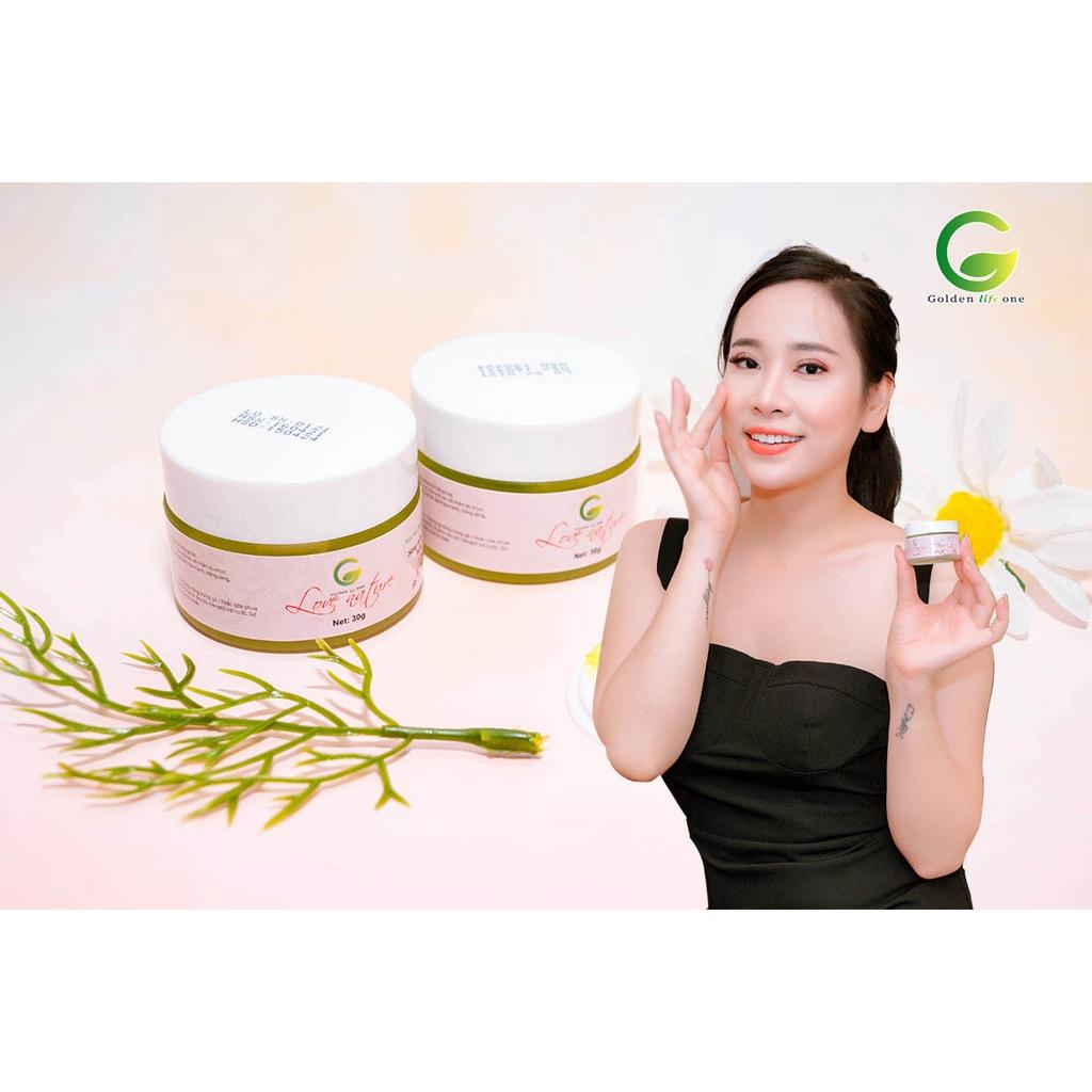 Combo Tẩy Tế Bào Chết Love Nature 100ML + Kem Mụn Love Nature 15G + Mặt Nạ Tảo Biển Love Nature 30G