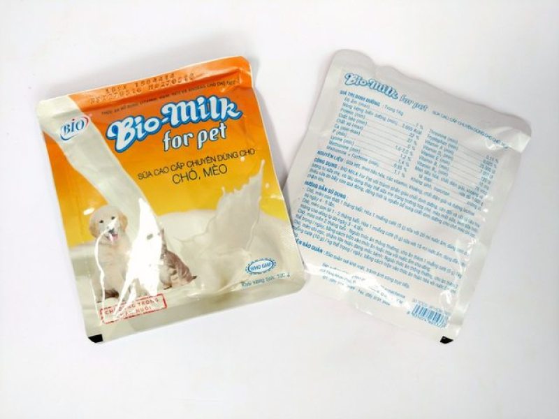 SỮA BỘT DINH DƯỠNG BIO MILK CHO CHÓ MÈO NHỎ 100gr