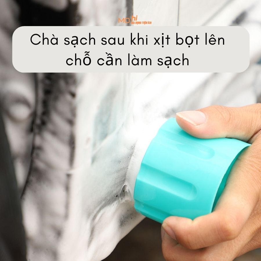 Chai xịt tạo bọt nano vệ sinh ô tô, giày dép, nhà bếp, đồ gia dụng không cần dùng nước - Chai xịt tạo bọt đa năng 650ml - Hàng chính hãng