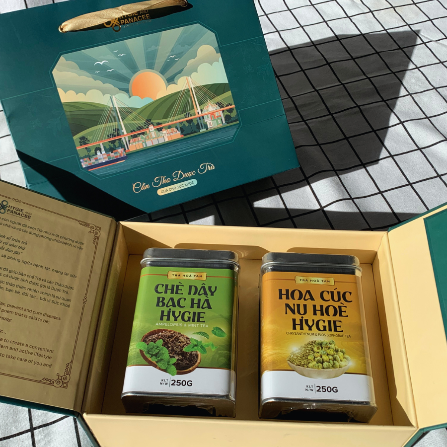 Set quà tặng trà thảo dược Hygie