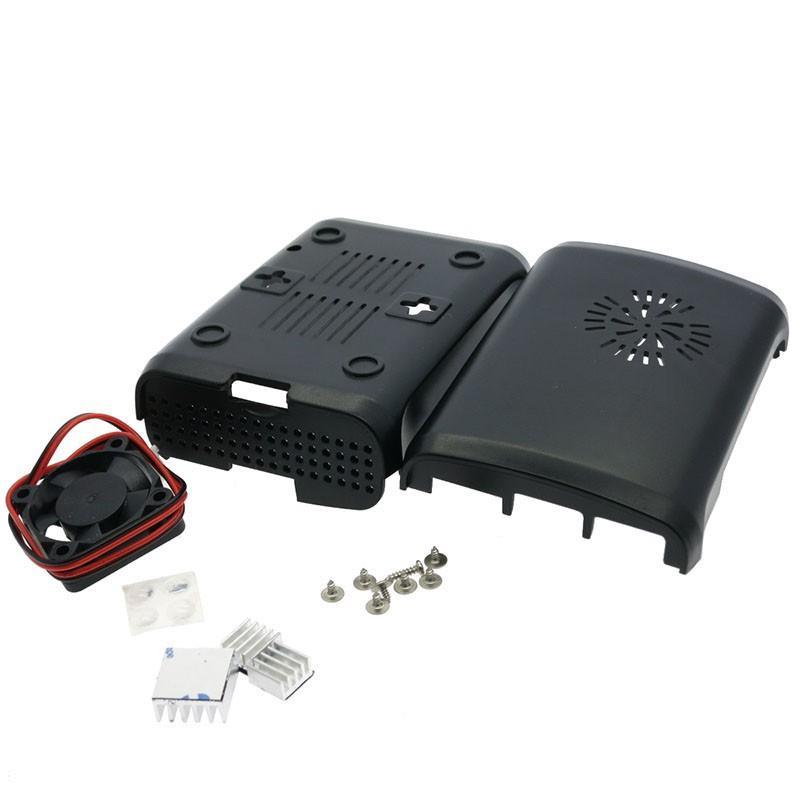 Bộ 3 Vỏ Nhôm Kèm Quạt Cho Raspberry Pi 3&Raspberry Pi 2 & Raspberry Pi