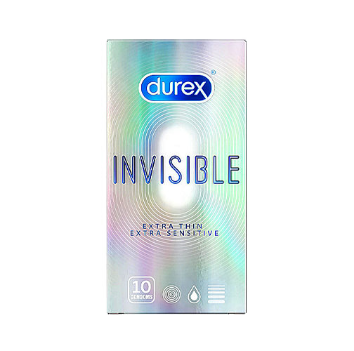 Bcs Durex Invisible Extra Sensitive - 10s - Siêu Mỏng - Nhập Khẩu Thái Lan