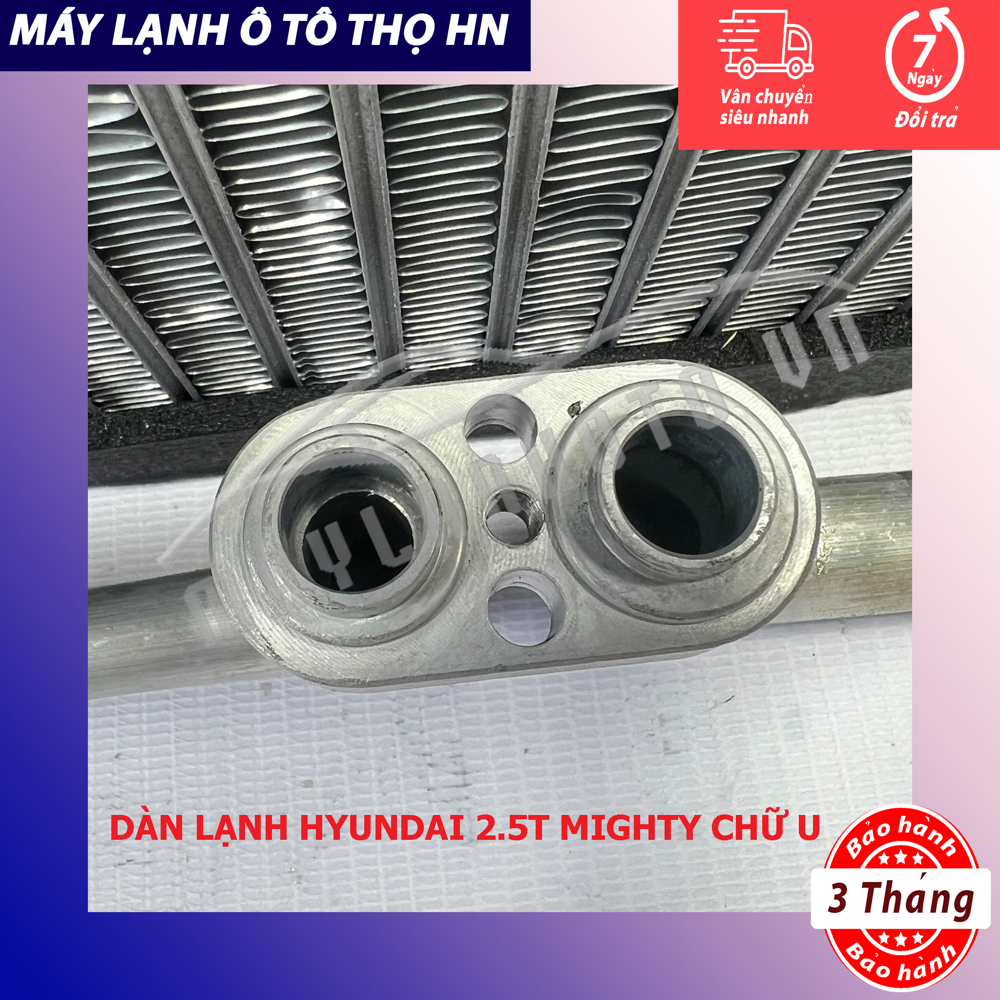 Dàn lạnh Hyundai Mighty 2,5 tấn - 3,5 tấn 2004 2005 2006 2007 2008 2009 2010 Hàng xịn Thái Lan 04 05 06 07 08 09 10