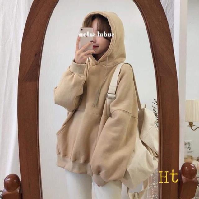Áo hoodie nỉ trơn baisic HT12