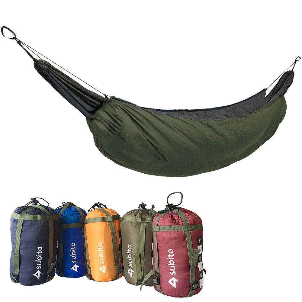 Subito Cắm Trại Võng Underquilt Di Động Túi Ngủ Võng Nhiệt Dưới Chăn Võng Cách Nhiệt Phụ Kiện Cho Cắm Trại