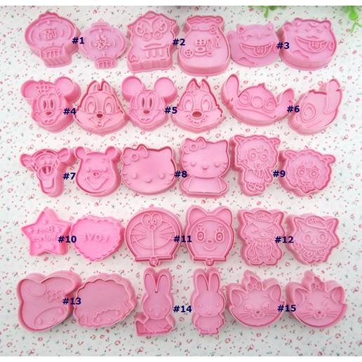 Bộ 2 Khuôn cắt bánh quy 3D