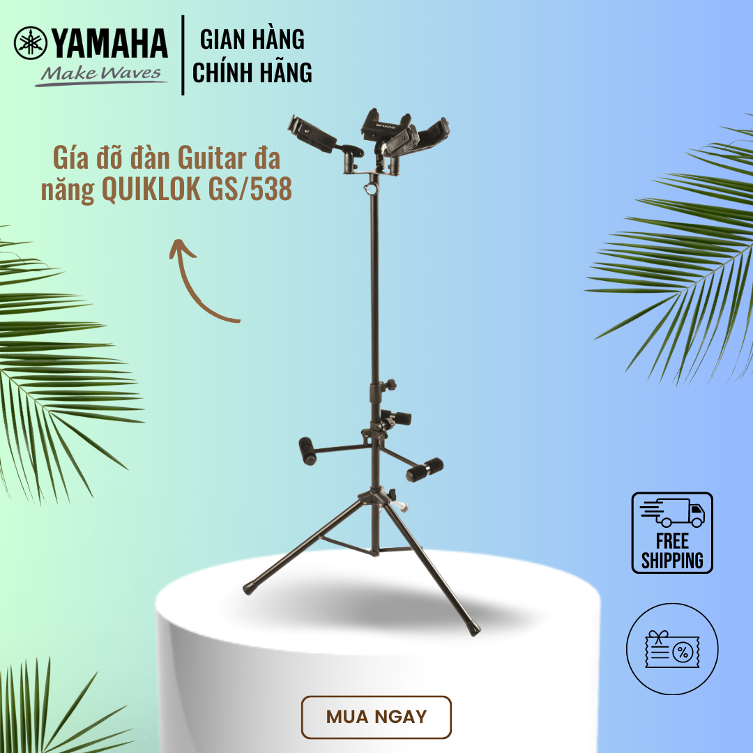 Gía đỡ đàn Guitar đa năng QUIKLOK GS/538