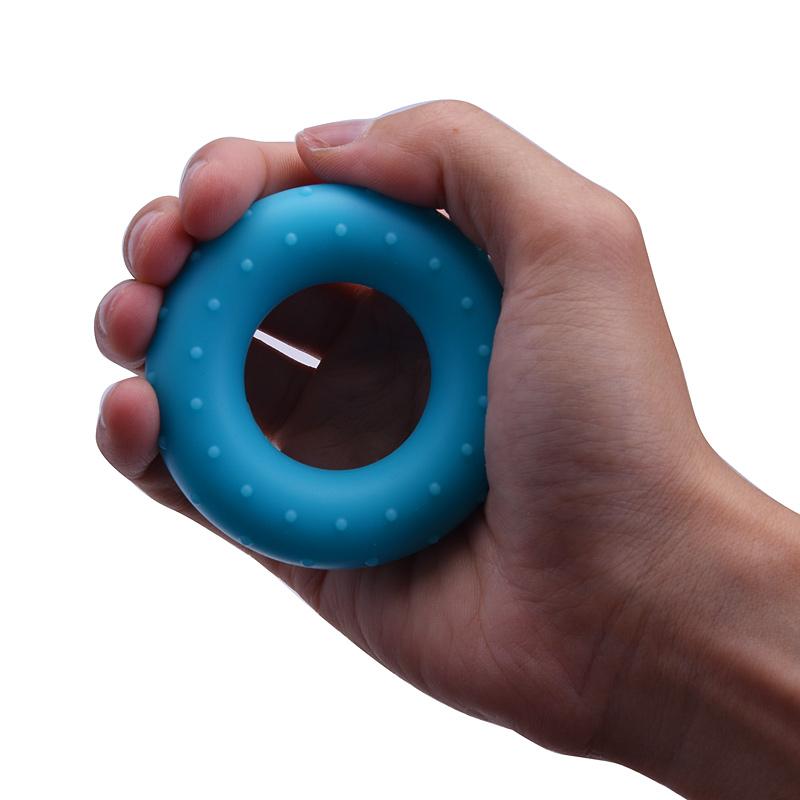Dụng cụ tăng cường sức mạnh cho tay bằng silicon O Carpal Expander Forearm Heavy Grip Training Tập luyện sức mạnh cơ bắp Color: Orange