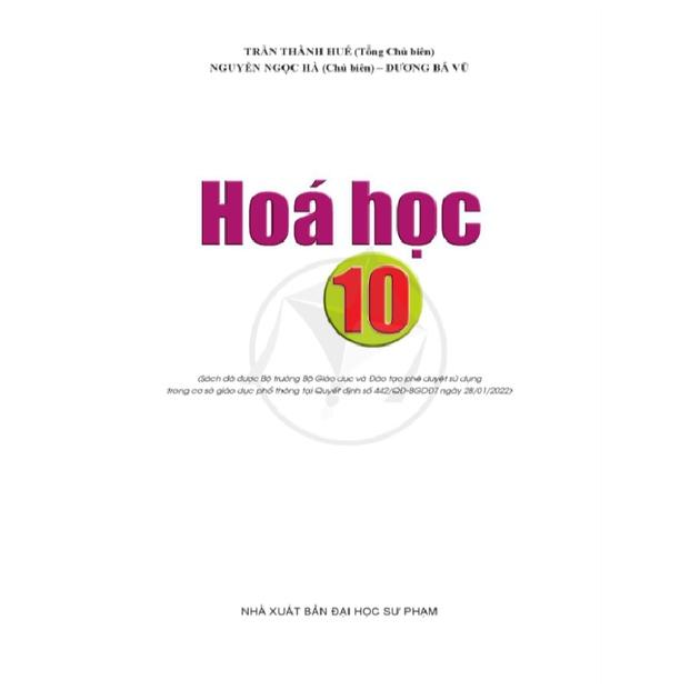 Hóa Học Lớp 10 - Cánh Diều