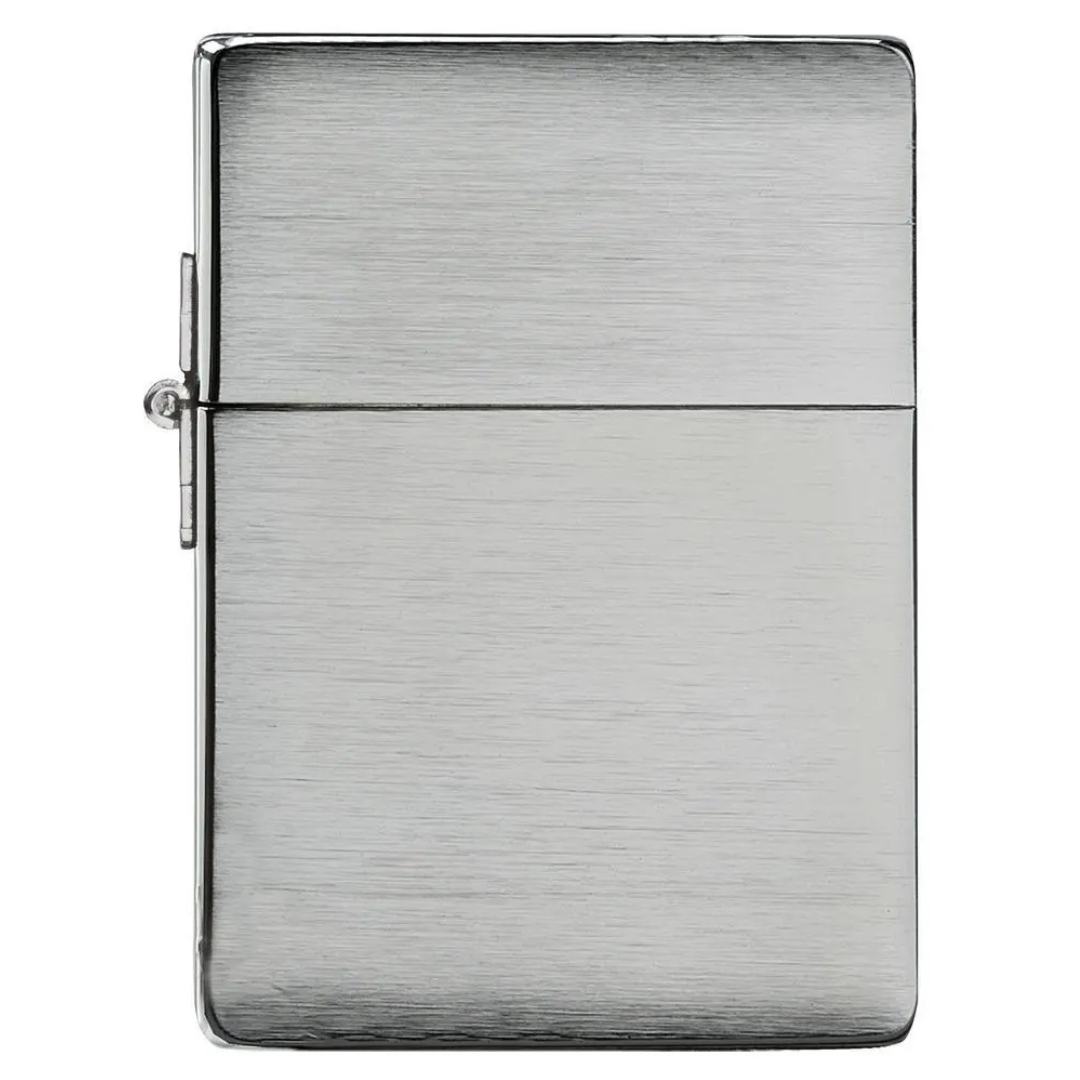 Zippo 1935 Replica Brushed Chrome - Phiên Bản Tái Bản Năm 1935 - Bật Lửa Chống Gió Chính Hãng Mỹ
