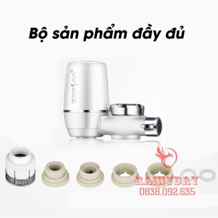 Bộ đầu máy lọc nước mini trực tiếp gắn tại vòi than hoạt tính lọc cặn bẩn siêu sạch 7 lớp lõi