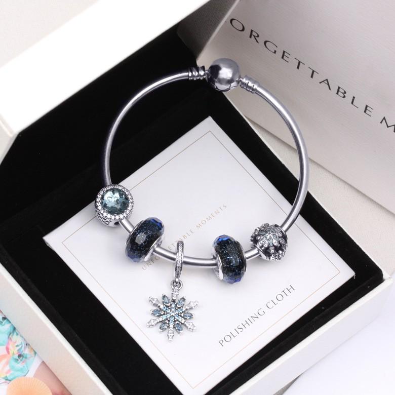 Vòng Bạc S925 ALE Cao Cấp - Vòng Charm Bạc Chuẩn S925 - Mã sản phẩm VONGBAC_DN073