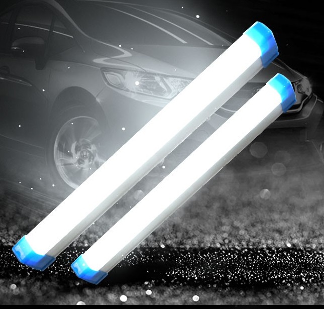 Bóng đèn LED tích điện loại siêu sáng 60W dài 50cm kèm sạc USB