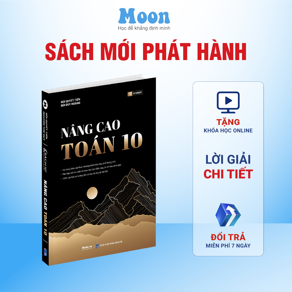 Sách Nâng Cao Toán Lớp 10 Chương Trình Mới