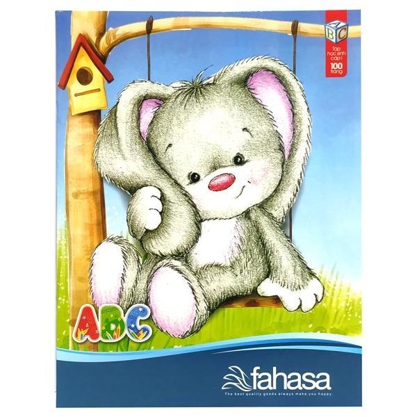 Tập 5 Ô Ly 100 Trang ĐL 100g/m2 - FAHASA (Mẫu Màu Giao Ngẫu Nhiên)