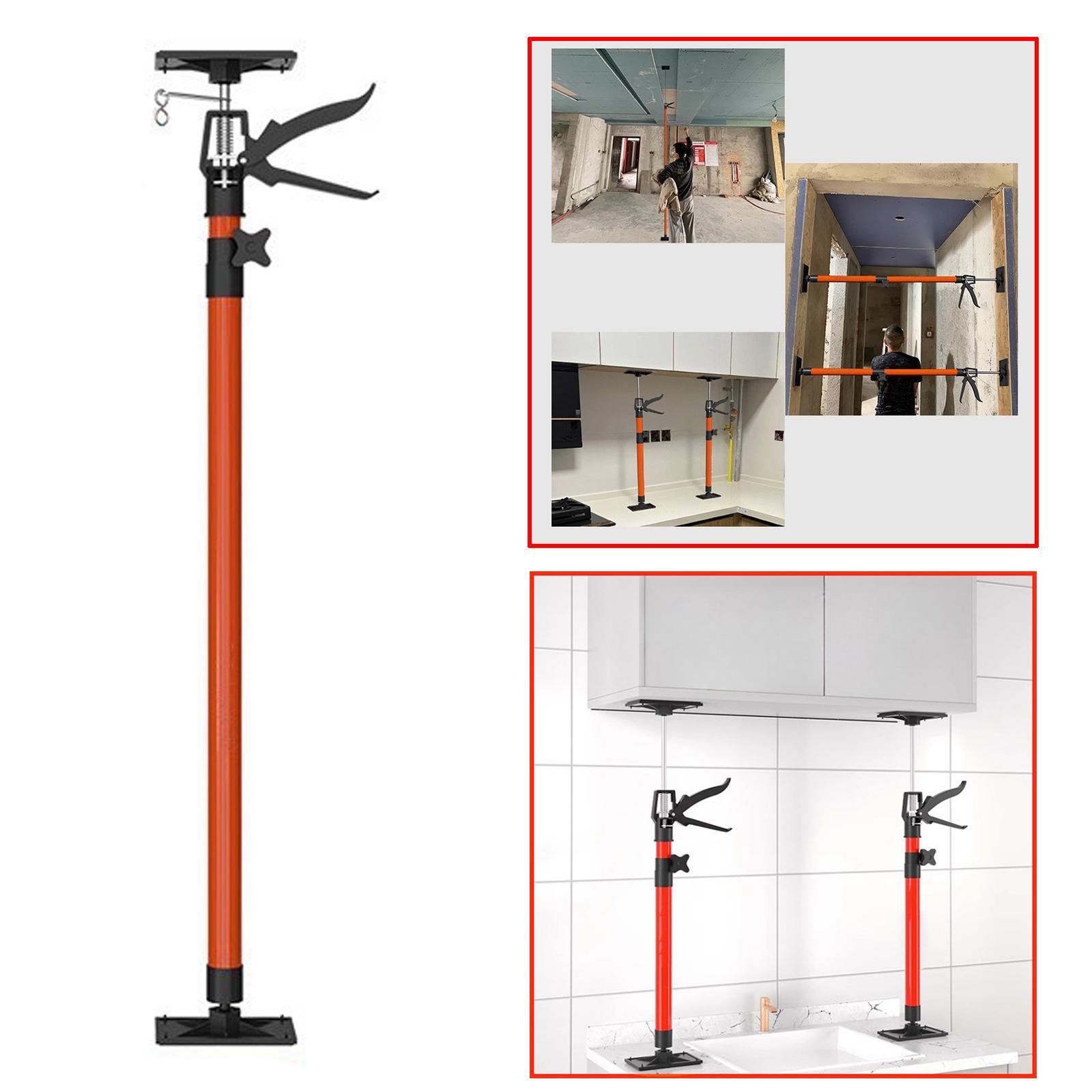 Adjustable Support Pole Jack Furniture Lifter Effort Elevator Handheld Tool for Door Panel Lifting Multifunctional Furniture Lifter Jack