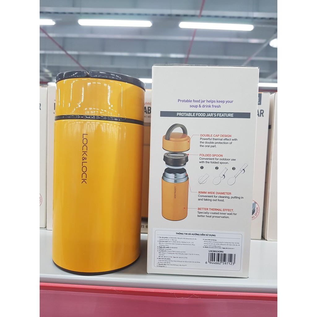 Bình ủ cháo giữ nhiệt Lock&Lock Column Food Jar 1L LHC8023