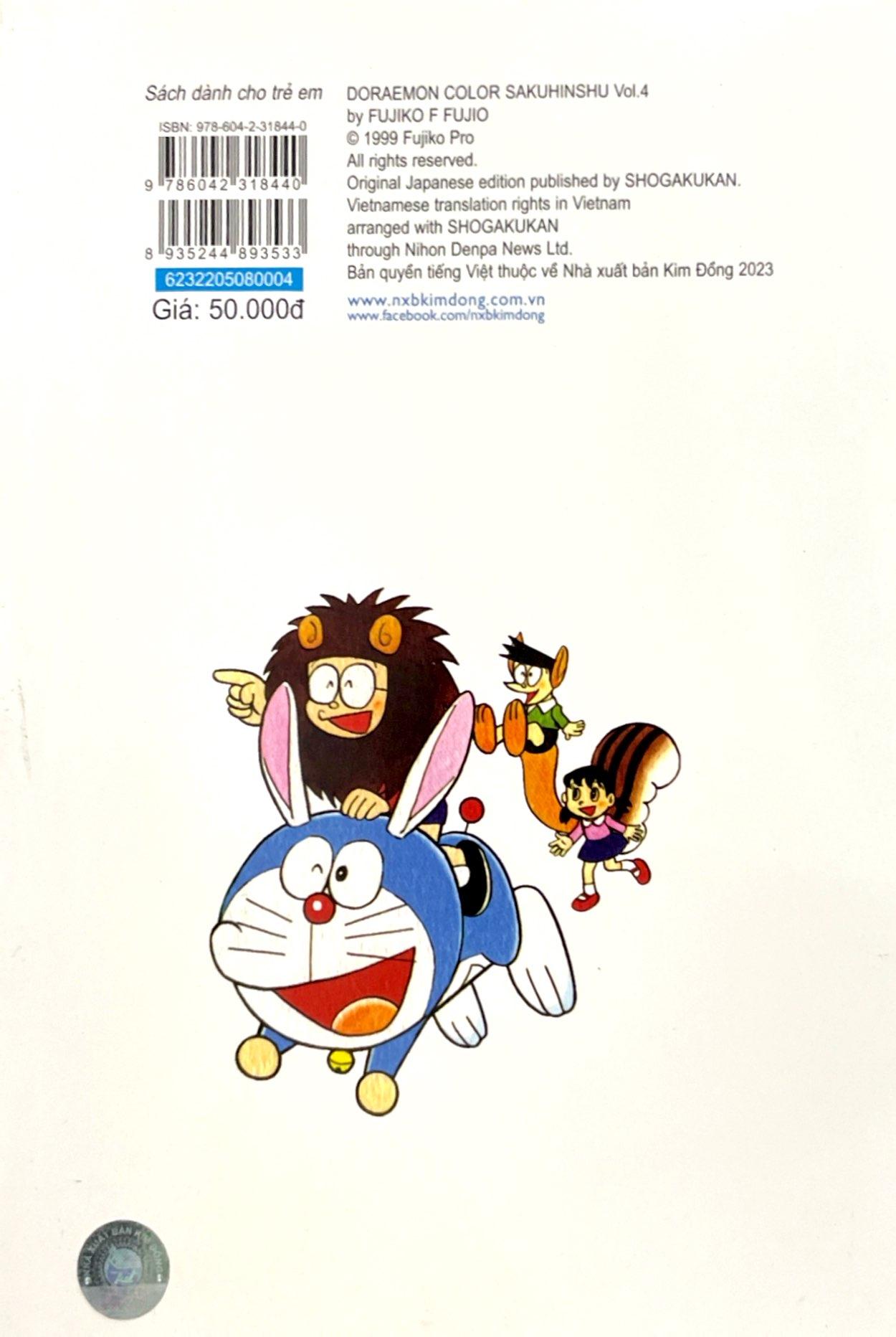 Doraemon Tuyển Tập Tranh Truyện Màu - Tập 4 (Tái Bản 2023)