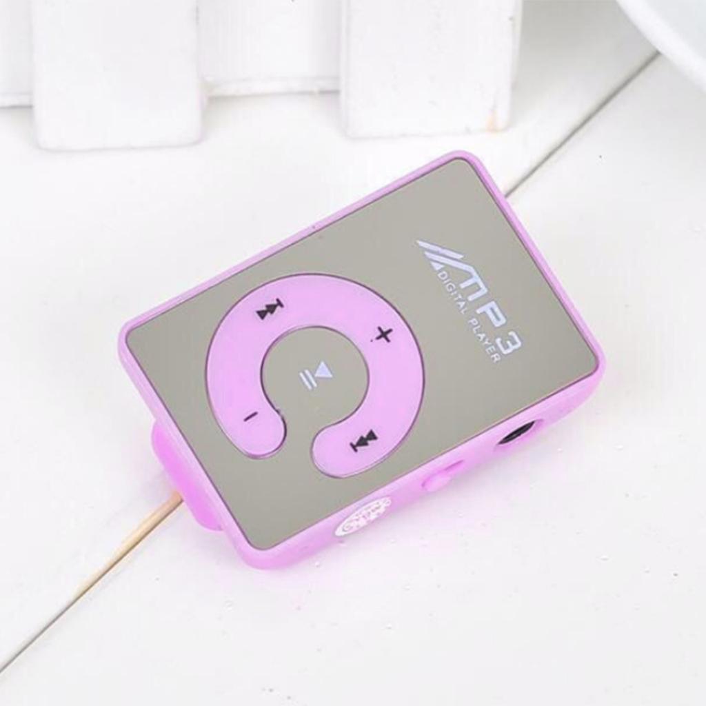 Mirror Clip Digital USB Mp3 music player  TF card