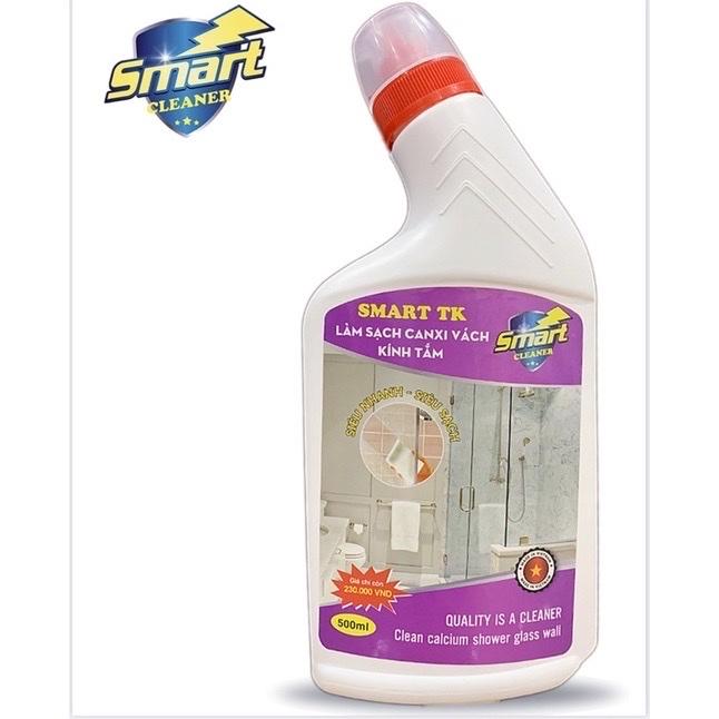 Nước Tẩy Rửa SMART - Tẩy Sạch Cặn Canxi Vách Kính, Dầu Mỡ Lâu Ngày, Sen Vòi Inox, Đồ Dùng Bằng Sứ CHÍNH HÃNG