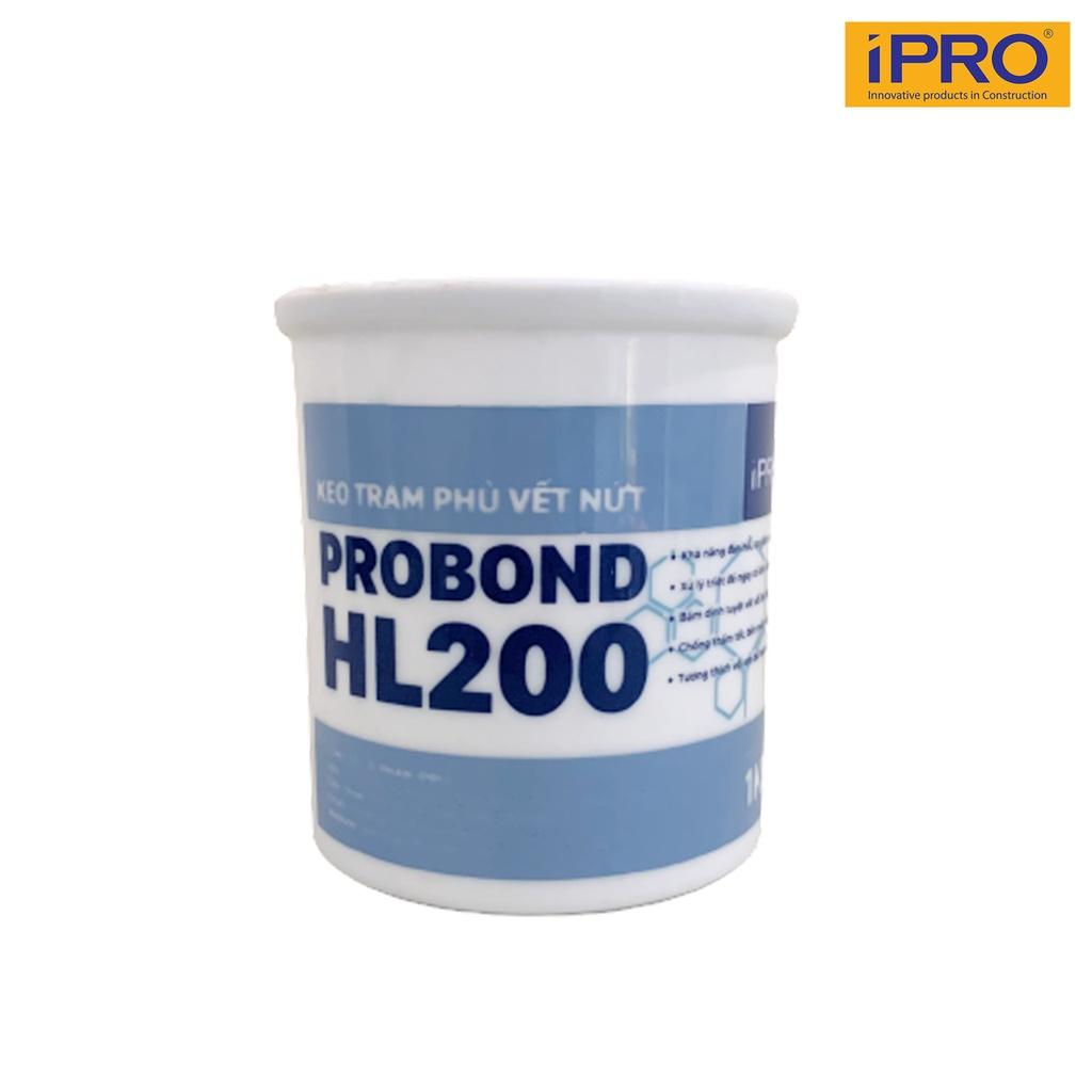 Keo xử lý nứt tường, trám vá tường PROBOND-HL200 (Bộ 1kg keo chống nứt và 100ml nước quét lót Primer)