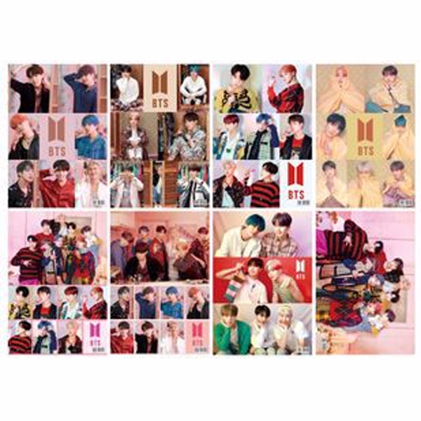 Poster Bts persona ver 3 mới 8 tấm A3