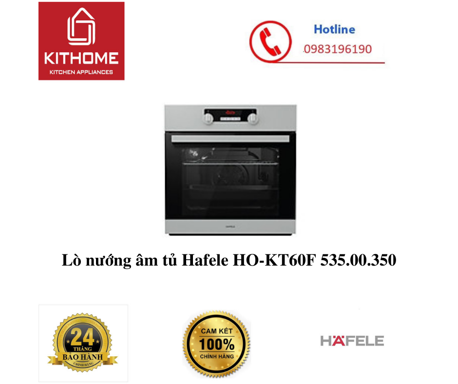 Lò nướng âm tủ Hafele HO-KT60F 535.00.350 - Hàng Chính Hãng
