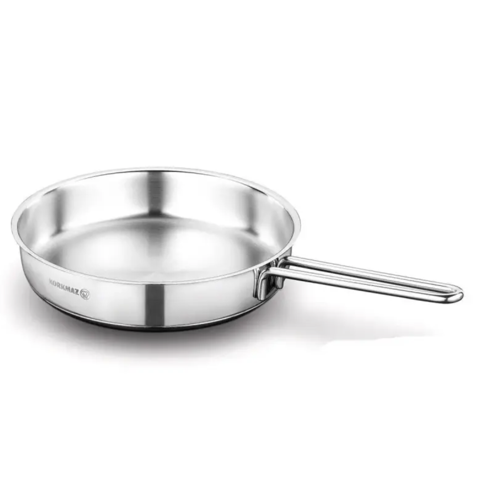 Chảo inox cao cấp Korkmaz Perla 24cm- A1659 - Hàng Chính Hãng