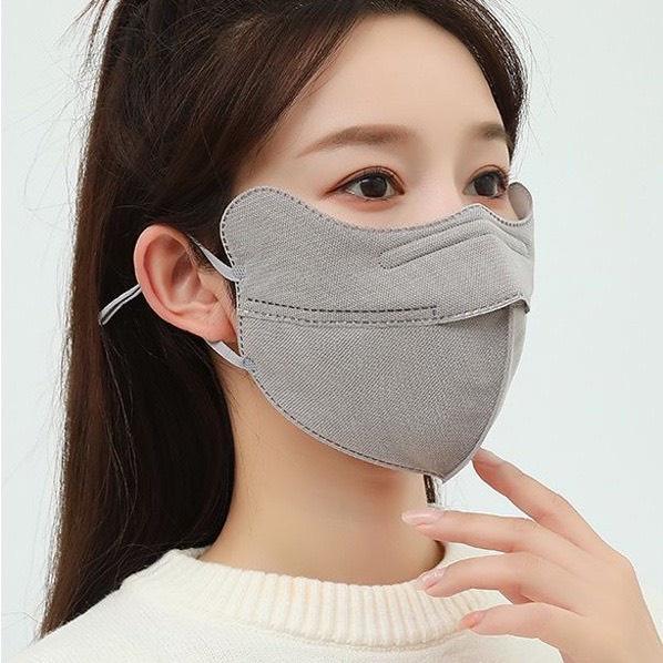 Khẩu Trang Chống Nắng Tia UV Thời Trang 4D Giữ Ấm Chống Bụi Có Thể Giặt Và Tái Sử Dụng Cho Nam và Nữ - Khẩu trang 3 lớp