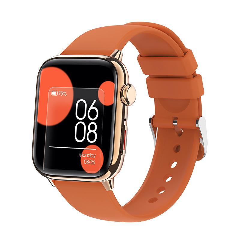 Phong cách mới nhất QS09 kết nối một nút Cuộc gọi Bluetooth đồng hồ thông minh nhịp tim nhiệt độ cơ thể huyết áp oxy trong máu nhắc nhở thông tin tập thể dục