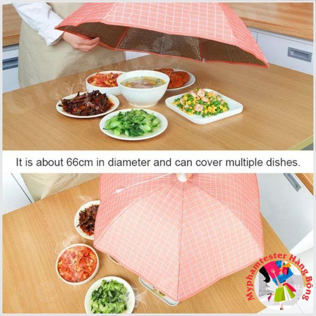 Lồng bàn giữ nhiệt gấp gọn