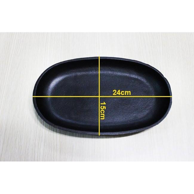 Khay làm beefsteak có đính kèm tay cầm giúp không nóng tay có chống dính