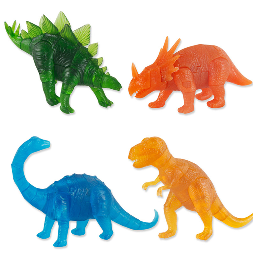 Đồ Chơi lắp ráp nhựa Mô hình Khủng Long Dinosauria Silicone cho bé yêu