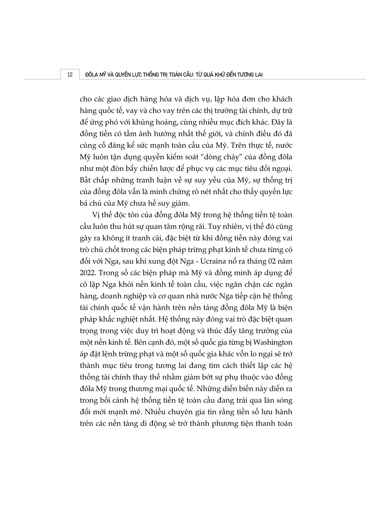ĐôLa Mỹ và quyền lực thống trị toàn cầu. Từ quá khứ đến tương lai. (Sách đặt hàng)