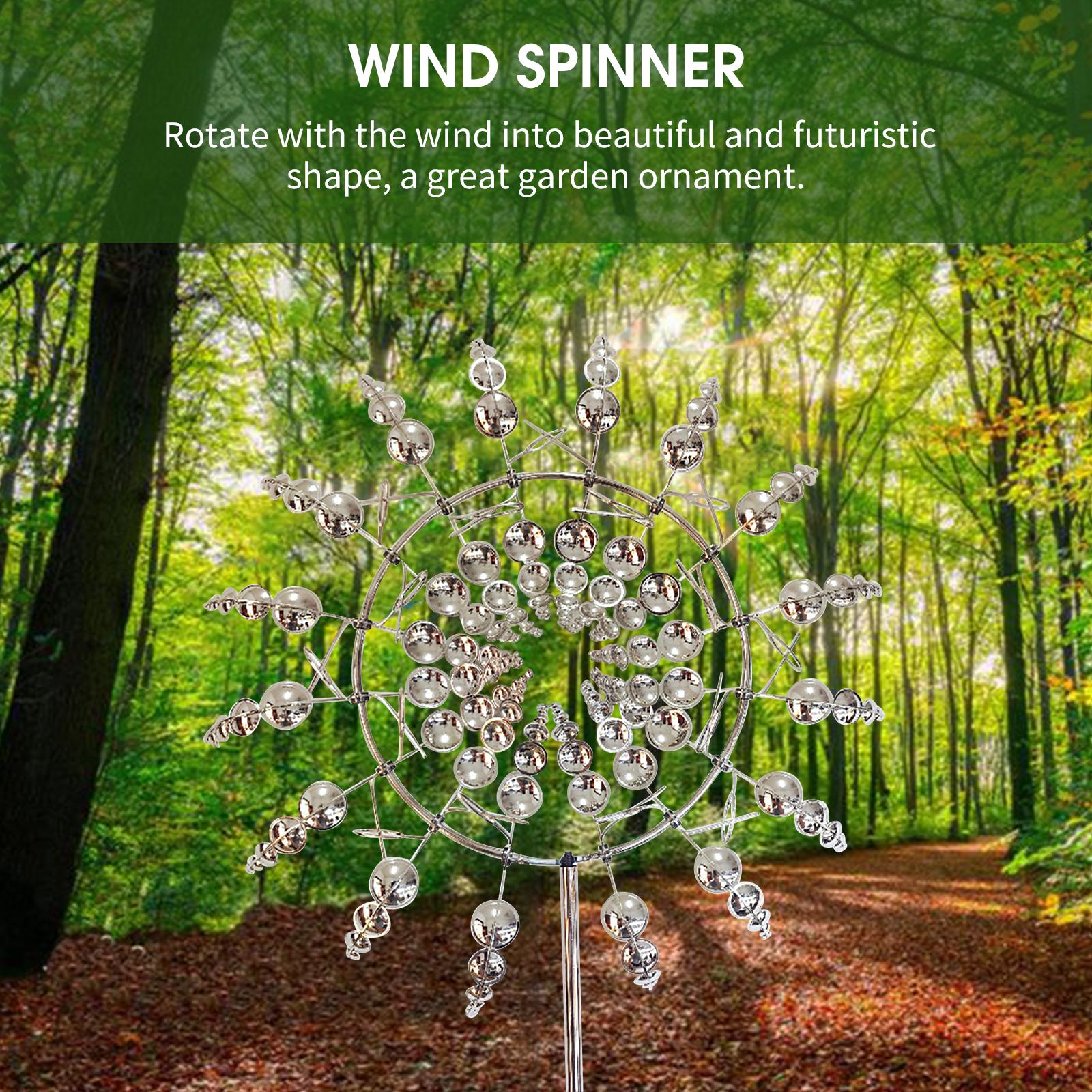 Cối Xay Gió Bằng Kim Loại Độc Đáo 31Cm