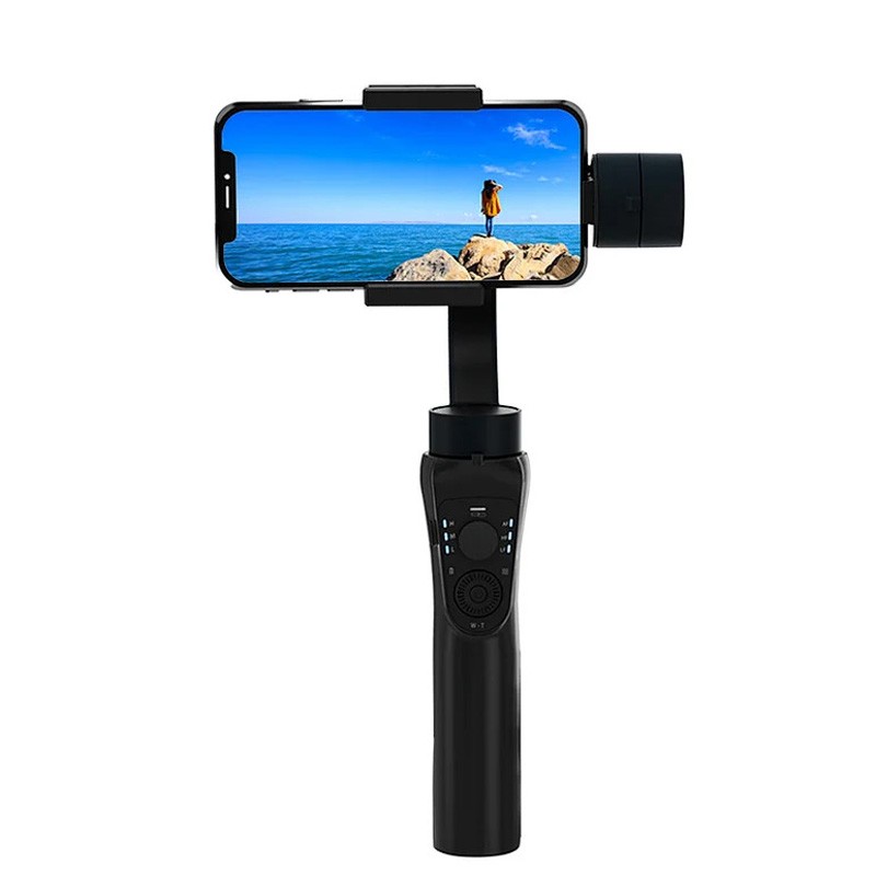 Tay Cầm Chống Rung Đa Năng Cho Điện Thoại Wiwu Gimbal S5B - Hàng Chính Hãng