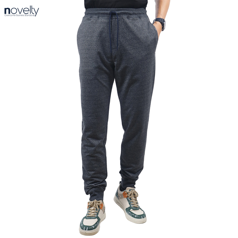 Quần jogger nam Novelty Regular fit xám đậm NQGMMDMT3R230544Q