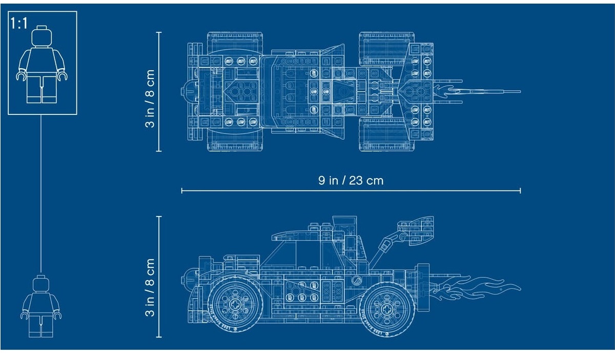 Đồ Chơi Lắp Ráp Lego Creator Xe Tải Tên Lửa 31103 (198 Chi Tiết)