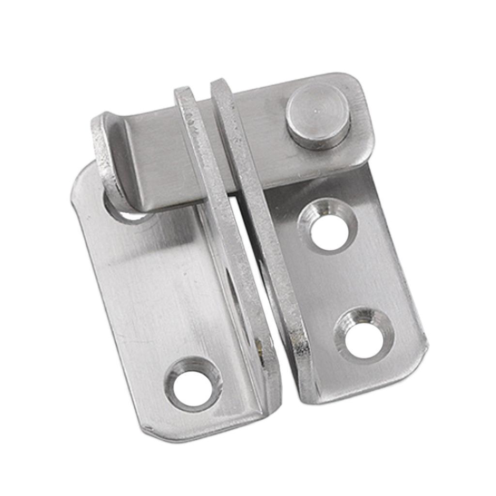12-20pack Stainless Steel Hasp Cabinet Door Latch Security Lock Hardware Right