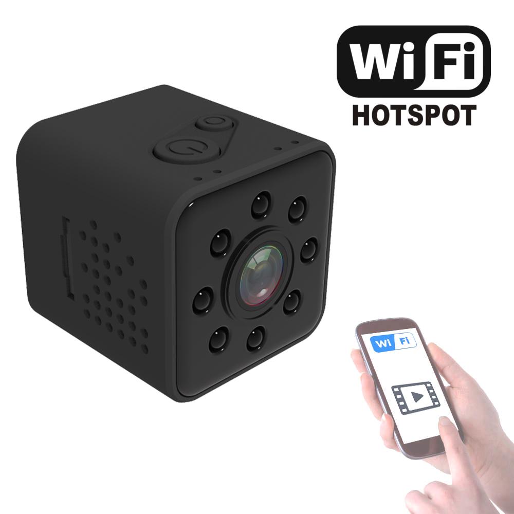 SQ23 Camera WiFi Mini Tầm Nhìn Ban Đêm 1080P Kích Sóng Không Dây Giám Sát Từ Xa Ứng Dụng Điện Thoại Phát Hiện Chuyển Động Đầu Ghi Hình Máy Quay Ảnh Bẫy