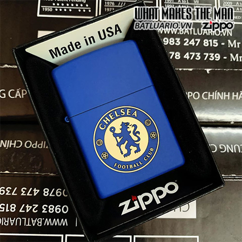 Bật Lửa Zippo 229 Khắc Chelsea 06 – Zippo 229.Che06