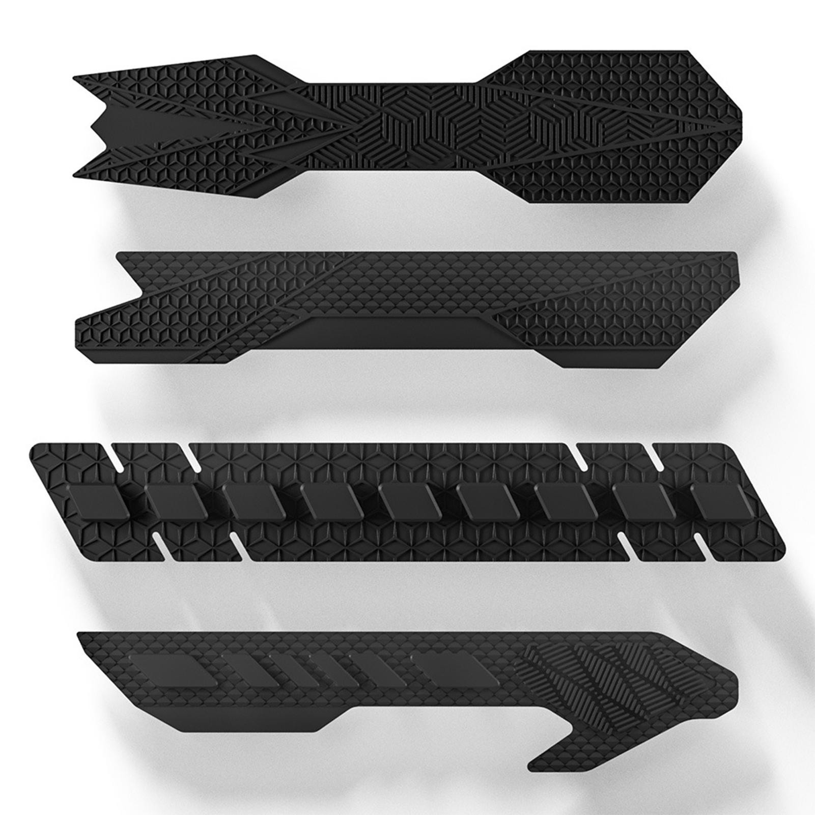 ENLEE Bike Frame Sticker Silicone Chain Protective Guard Sticker Bicycle Chainstay Protector Pad