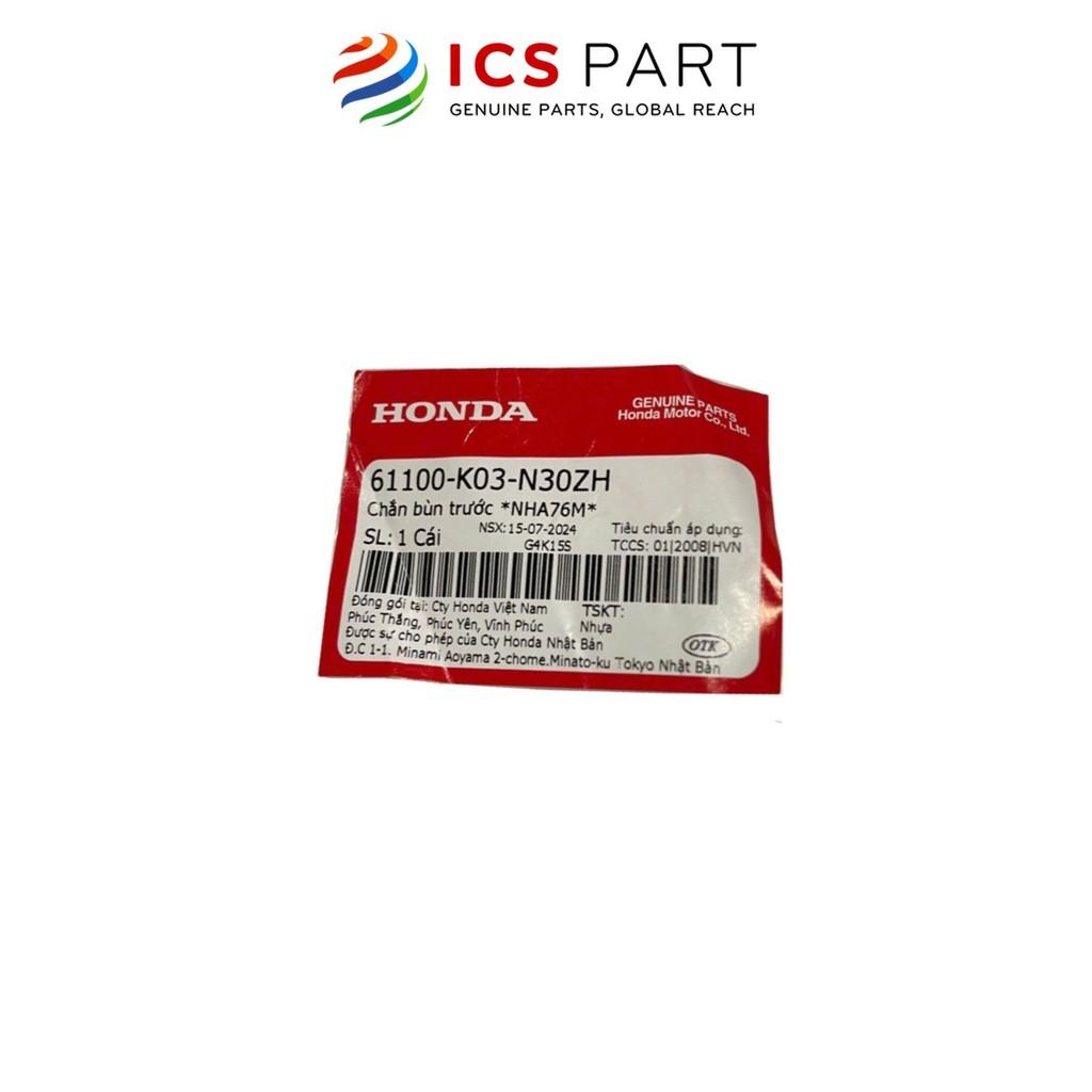 Dè Trước (Chắn Bùn Trước) HONDA Wave Rsx 110, Rsx 110 Fi 2016-2017 Đen Sần (Đen Mờ) Nha76M (Không Tem) (61100K03N30ZH)